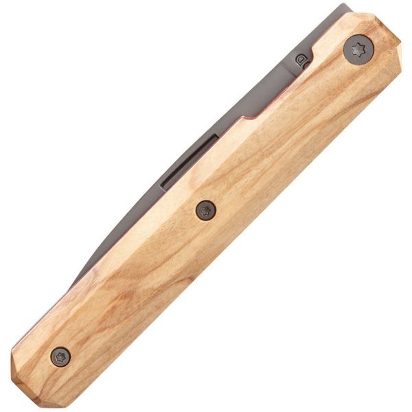 Akinod 18H07 Paring Linerlock - Titanium Olive