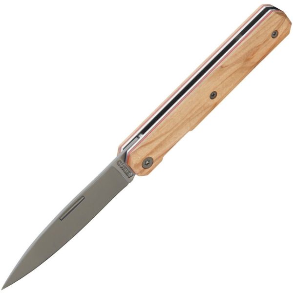 Akinod 18H07 Paring Linerlock - Titanium Olive