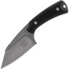 Akeron La Sanction G10 Black Fixed Blade Knife N690 Steel Italy