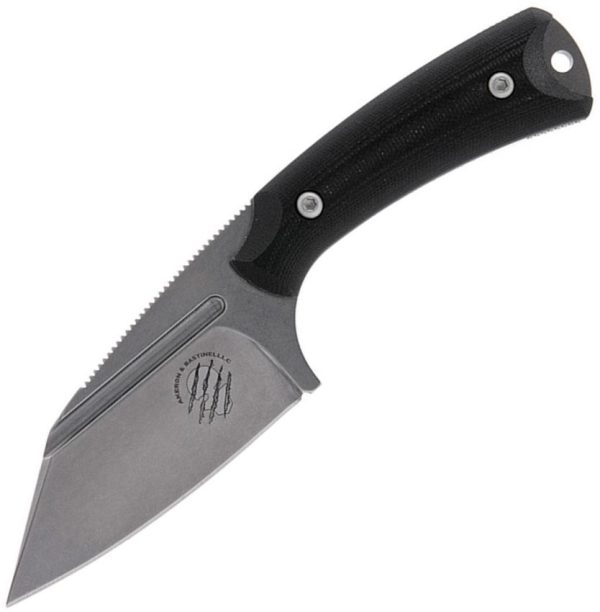 Akeron La Sanction G10 Black Fixed Blade Knife N690 Steel Italy
