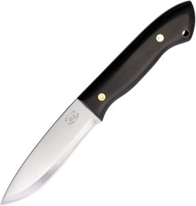 Adirondack ADK-BLA-80C-LEA Fixed Blade Knife 80CrV2 Steel USA