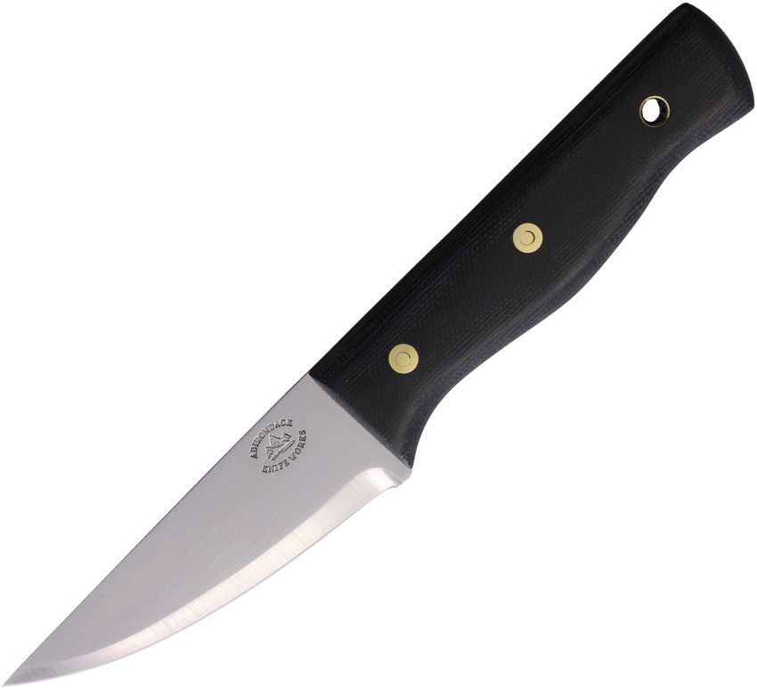 Adirondack Knife Works Bushman Fixed Blade 3.75" 80CrV2 w/ Sheath