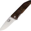 Salamandra Linerlock Bocote 4.25in Folding Knife