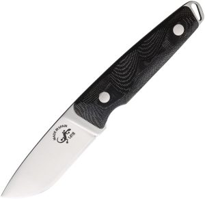 Salamandra Hunting Fixed Blade - Black Micarta