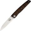 Salamandra Linerlock Ziricote 3.63in Folding Knife