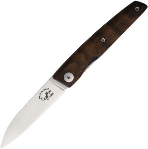 Salamandra Linerlock Ziricote 3.63in Folding Knife