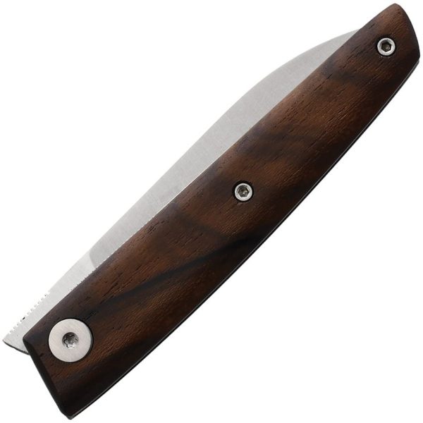 Salamandra Linerlock Ziricote 3.63in Folding Knife