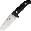 Salamandra Uro Fixed Blade - Black Micarta