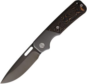 Ameight Felix II Framelock Bronze Carbon Fiber Knife