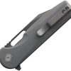 Ameight Preyert Linerlock Gray 14C28N Folding Knife