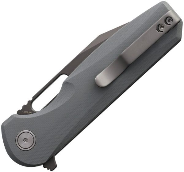 Ameight Preyert Linerlock Gray 14C28N Folding Knife