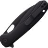 Ameight Eymor Linerlock Black 14C28N Spear Point