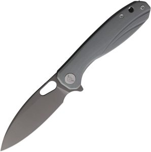 Ameight Eymor Linerlock Gray 14C28N Spear Blade