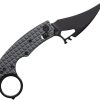 Ameight MK-2 Crossbar Lock Karambit - Gray Aluminum