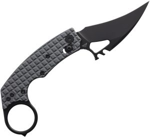 Ameight MK-2 Crossbar Lock Karambit - Gray Aluminum
