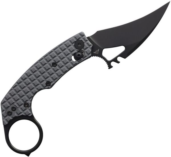 Ameight MK-2 Crossbar Lock Karambit - Gray Aluminum