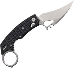 Ameight MK-2 Crossbar Lock Karambit - Black Aluminum