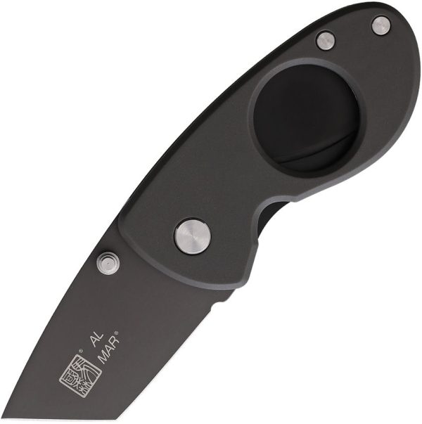 AMK1002.jpg Al Mar AMK1002 New Havana Linerlock Folding Knife Cigar Cutter