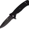 Al Mar SERE 3 AMK2216 S35VN Black Folding Knife Linerlock