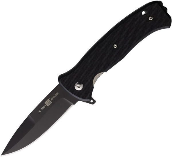 Al Mar SERE 3 AMK2216 S35VN Black Folding Knife Linerlock