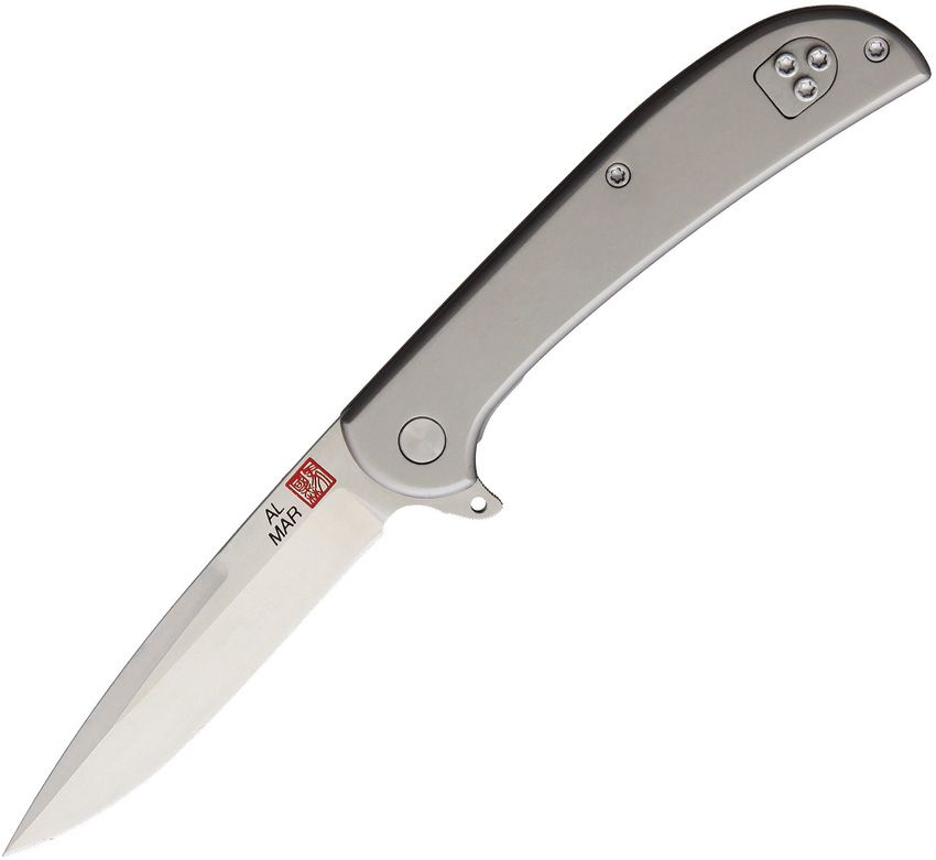 Al Mar Ultralight Hawk Framelock Folding Knife D2 Titanium