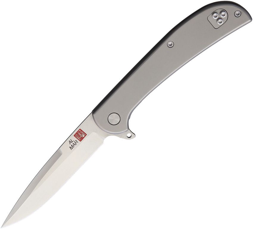 Al Mar Ultralight Falcon Framelock Folding Knife D2 Titanium