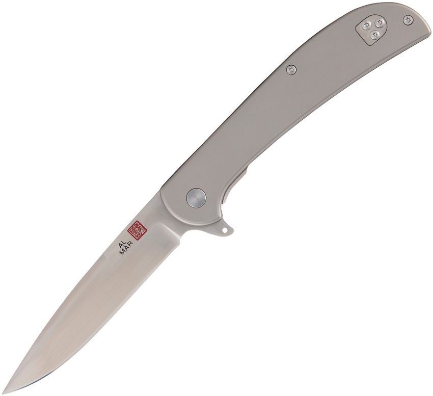 Al Mar Ultralight Titanium Framelock Folding Knife 4" D2 Blade