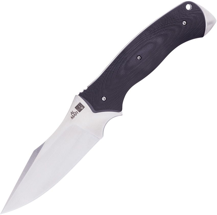 Al Mar B-21 Fixed Blade Knife 4.25" D2 Steel Black G10