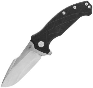 Amare Coloso Linerlock Black - D2 Tool Steel Blade