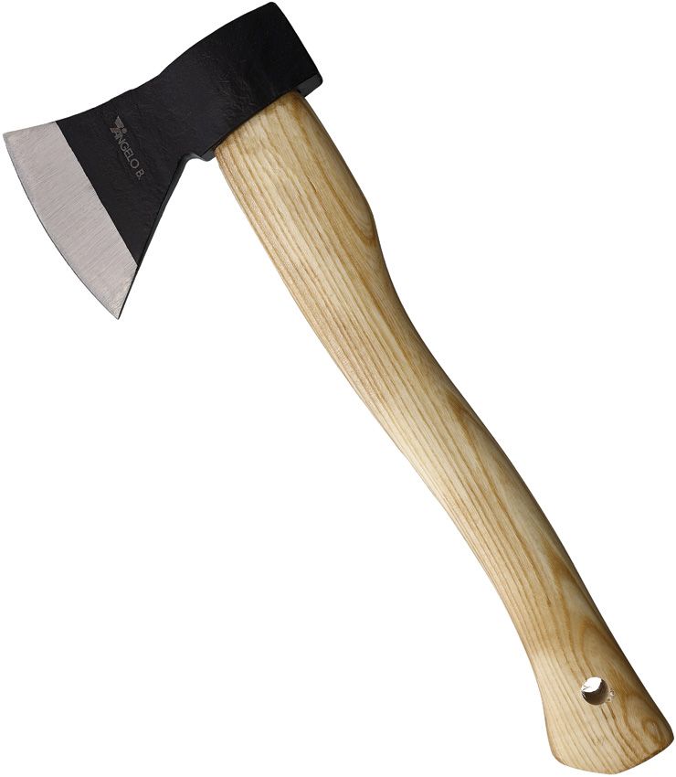 Angelo B German Style Axe 14.5in C45 Steel Hickory Handle