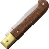 Antonini Small Folder Brown Wood Spear Blade