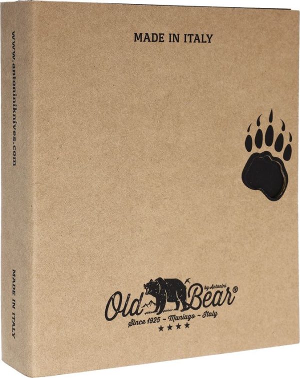 Old Bear Medium Folder Gift Set with Leather Sheath