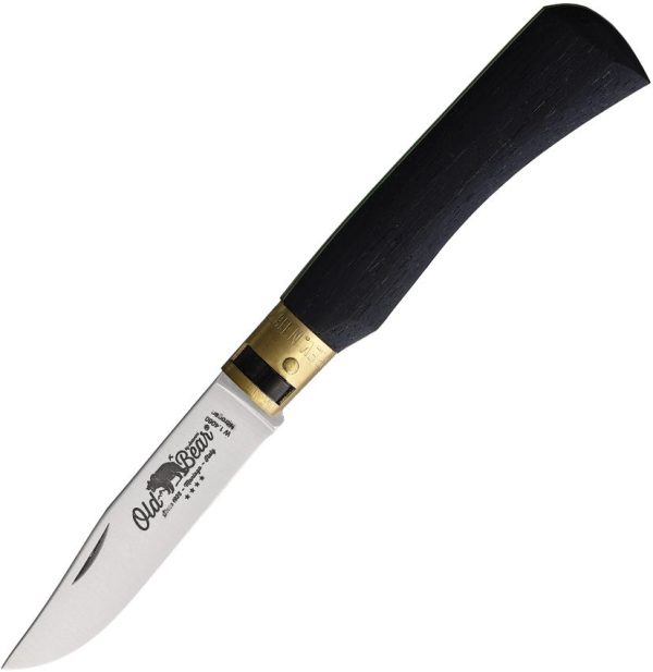 Old Bear Medium Locking Ferrule Italy Folding Knife