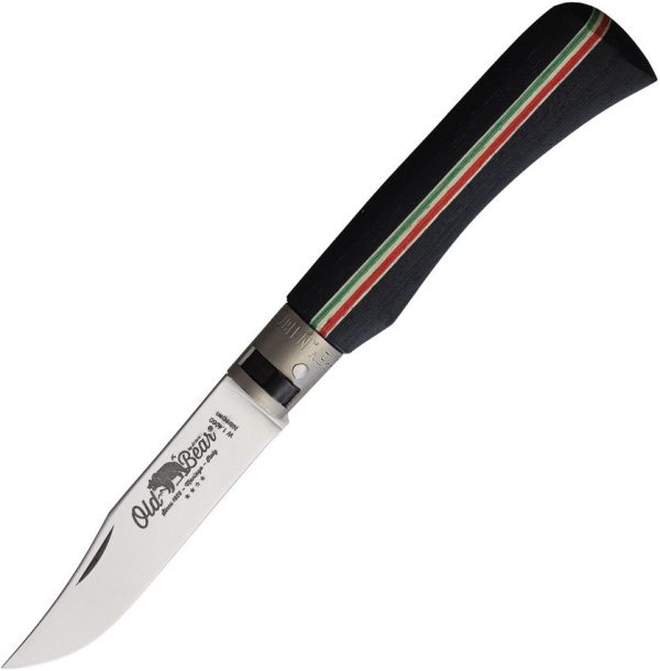 Old Bear Medium Locking Ring Classical Folding Knife