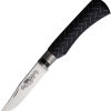 Old Bear Medium Locking Ring Black Folding Knife