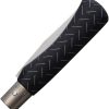 Old Bear Medium Locking Ring Black Folding Knife