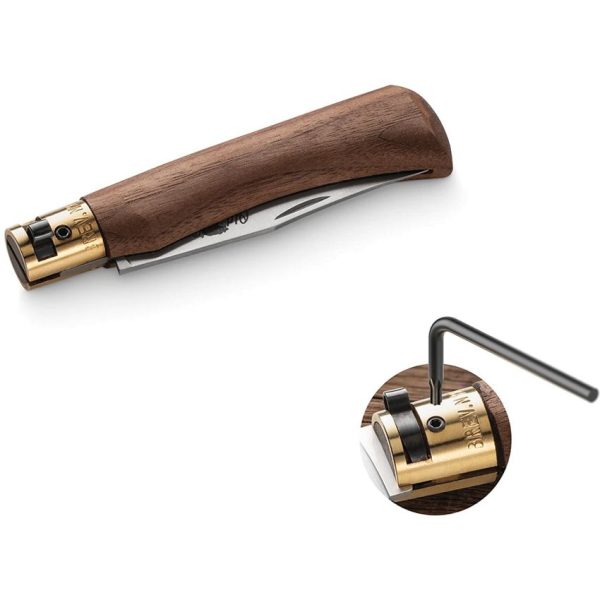 Old Bear Medium Folder Walnut 1.4060 Stainless