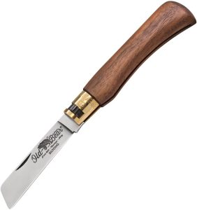 Old Bear Biltong Utility Walnut Handle Folder