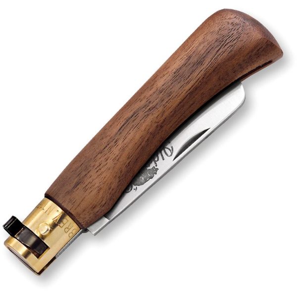 Old Bear Biltong Utility Walnut Handle Folder