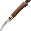 Old Bear Mushroom Knife Walnut 420 Stainless Folding Knife