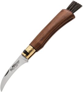Old Bear Mushroom Knife Walnut 420 Stainless Folding Knife