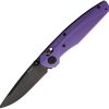 Acta Non Verba A100 A-Lock Purple - Elmax Steel Button Lock