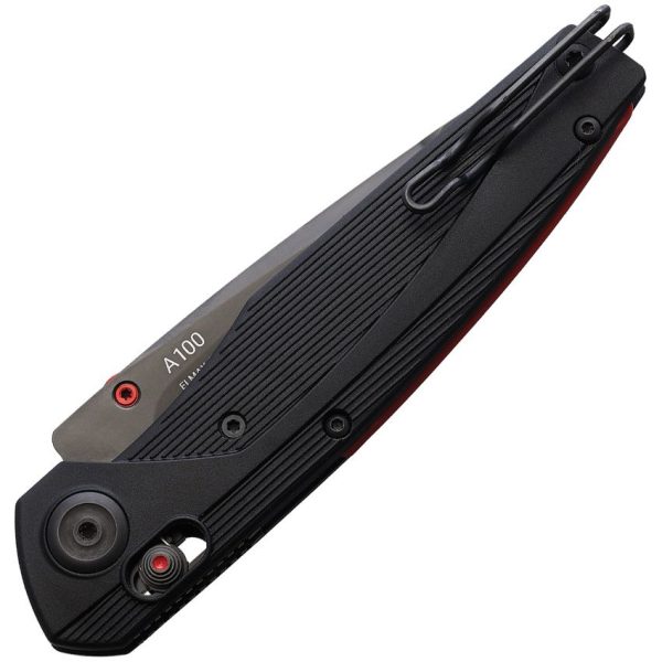 Acta Non Verba A100 A-Lock GRN Black - Elmax Steel Button Lock