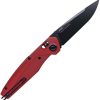 Acta Non Verba A100 A-Lock Red - Elmax Steel Locking Knife