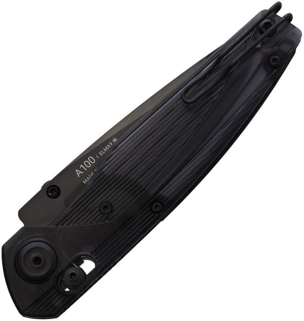 Acta Non Verba A100 A Lock Folding Knife - Black Ultem