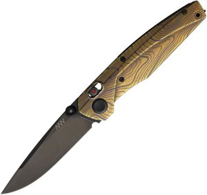 Acta Non Verba A100 A Lock Folding Knife 3.63" Elmax DLC Titanium
