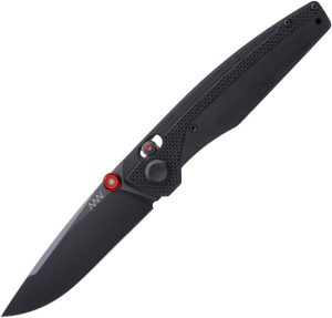 Acta Non Verba A200 A-Lock Folding Knife - Black G10