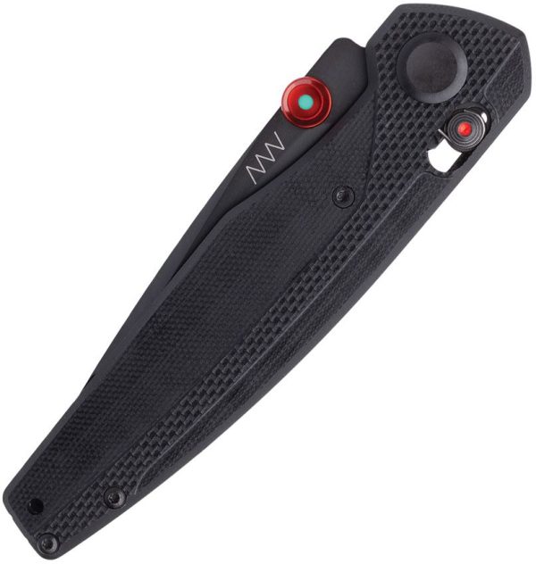 Acta Non Verba A200 A-Lock Folding Knife - Black G10