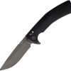 Acta Non Verba A400 ANV A Lock Folding Knife Sleipner Steel Black