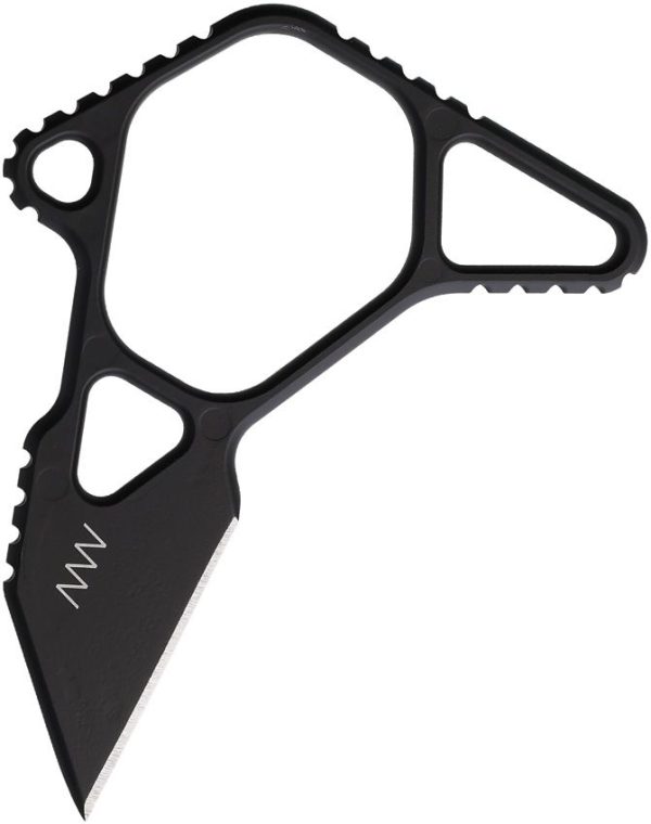 Acta Non Verba M06 MIM 1.5" Fixed Blade Emergency Knife Black